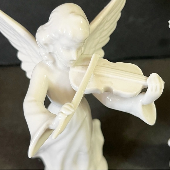 Dresden Angel Figurines Karl Heinz Klette Porcelain Music Heaven Germany Lot 3x - Picture 5 of 16